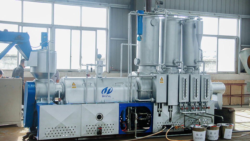 Continuous pyrolysis plant certificates