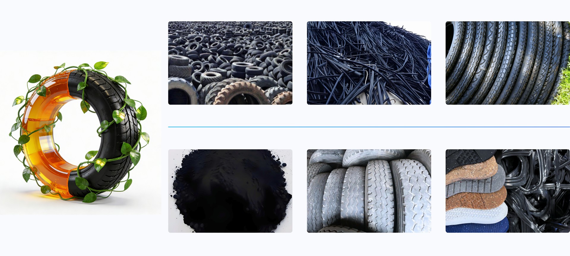 Continuous Pyrolysis Plant For Recycling Rubber Tyre