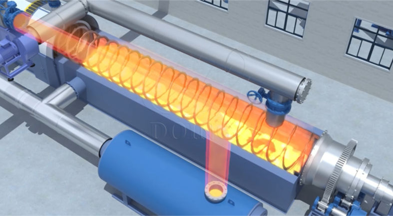 Internal rotating for continuous operation