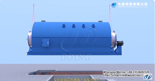 Continuous oil sludge pyrolysis plant supplier