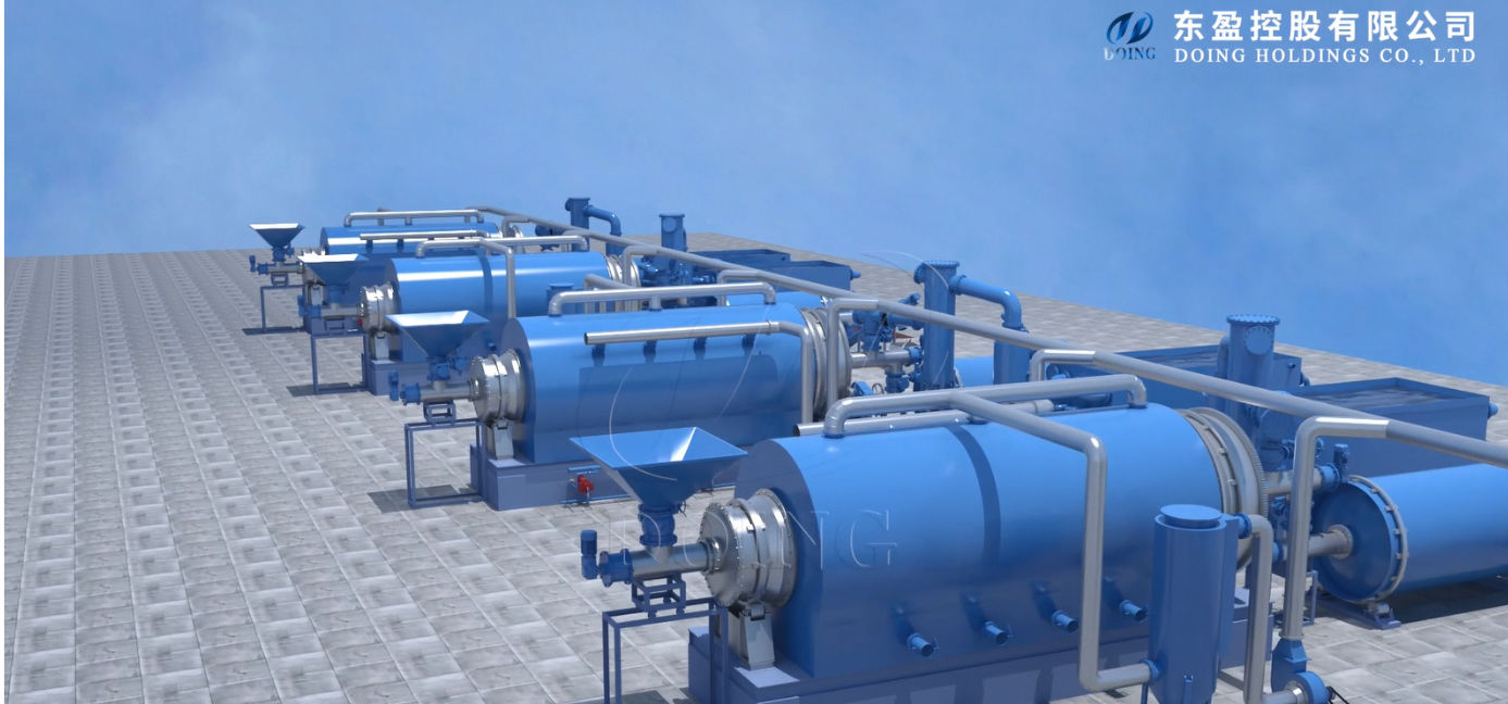 Semi-Continuous Pyrolysis Plant