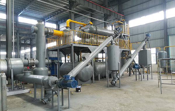Product  /  Continuous Waste Tyre Pyrolysis Plant