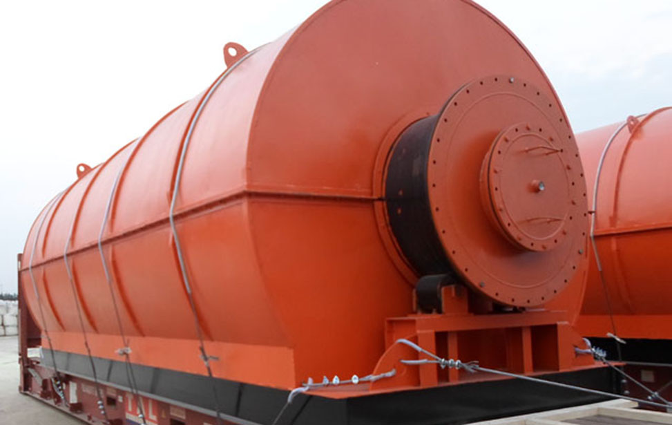 Automatic convert waste plastic to oil machine