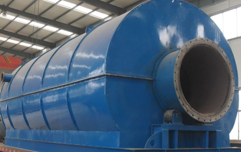 Waste tyre recycling plant