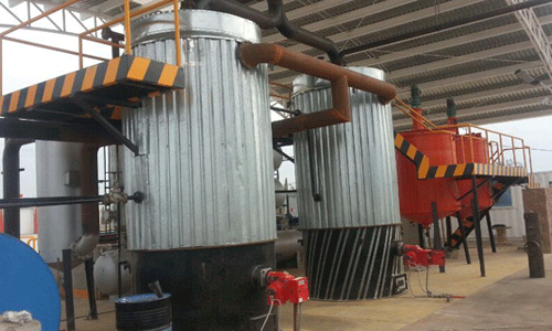 Small capacity waste oil distillation machine