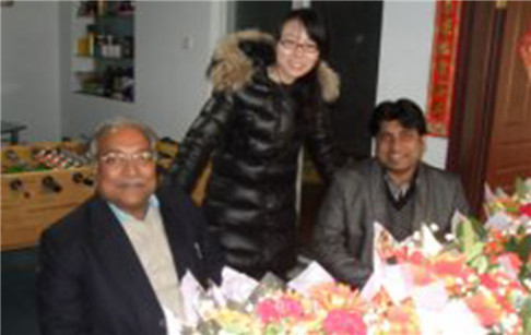 waste tire pyrolysis plant in India customer factory