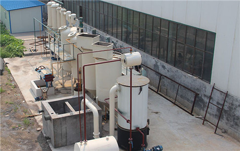 New way waste oil recycling to diesel machine