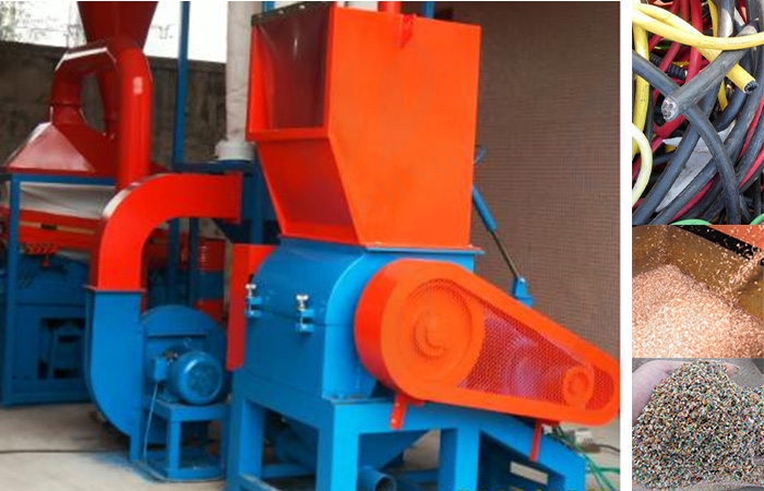 Copper recycling machine