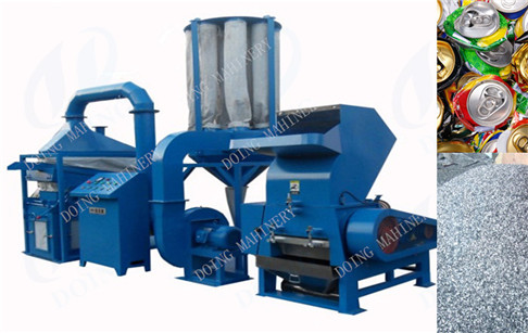 Aluminum plastic separation machine