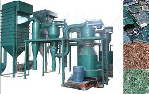 Circuit  board recycling machine 