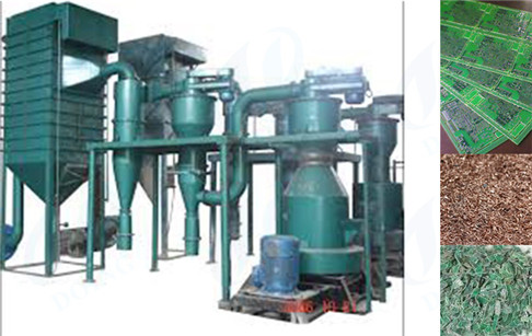 Circuit  board recycling machine 