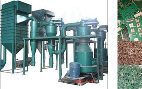 Circuit  board recycling machine 