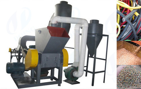 Copper cable  wire recycling machine 