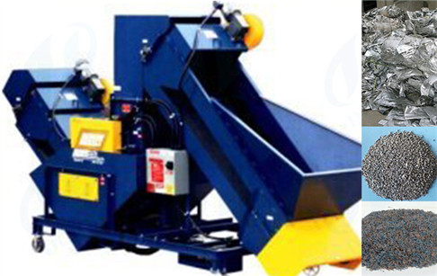 Scrap aluminum separation recycling machine 