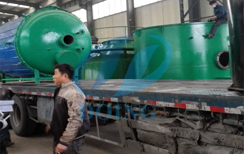 waste plastic pyrolysis to fuel oil