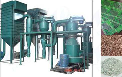 Scrap PCB recycling machine