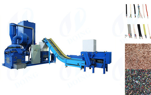 Copper wire stripping machine