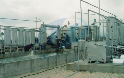 Albania customer running 2 sets’ used tire pyrolysis plant