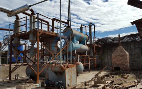 To install waste pyrolysis oil distillation plant and pyrolysis plant for Jamaica customers