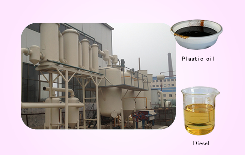  Used oil to diesel oil plant