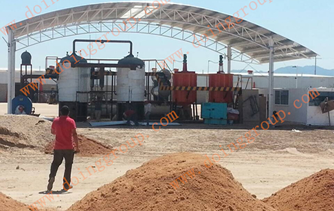 <b>Waste tyre oil to diesel oil plant</b>