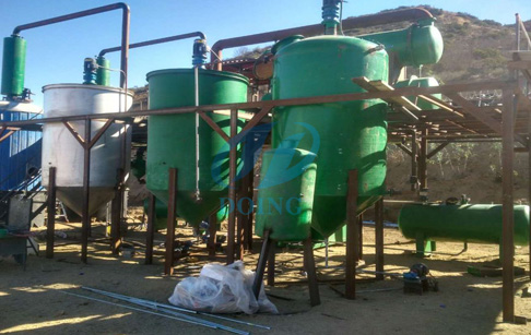 10T waste oil distillation plant will be delivery to Tijuana, Mexico
