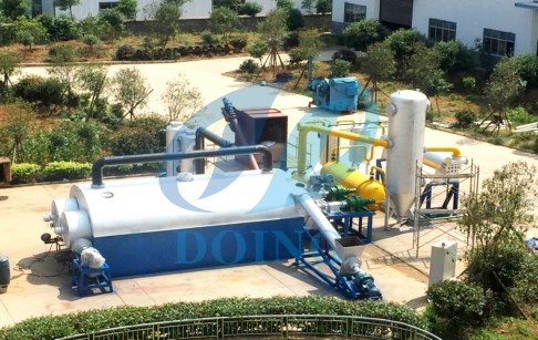 tire pyrolysis plant