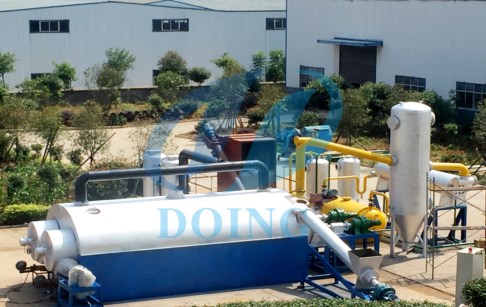 continuous pyrolysis plant