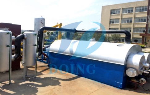  Continuous plastic pyrolysis plant