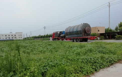 2 sets 12T/D waste tyre to fuel oil plants delivery to Guangdong customer