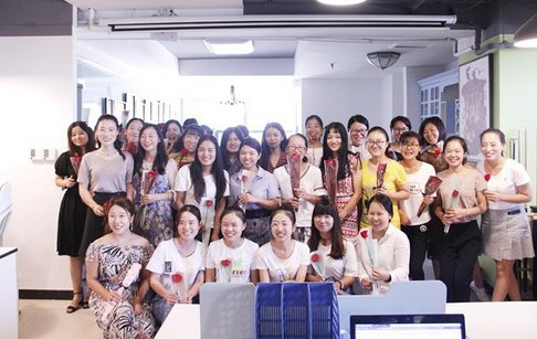 Thanks for the roses and chocolates to our girls on Chinese Valentine’s Day
