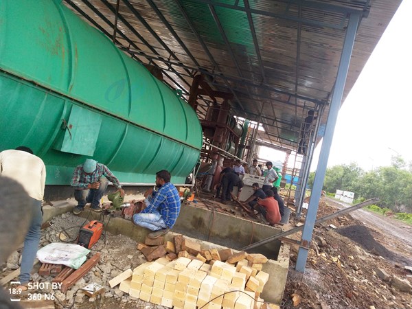 waste plastic to oil pyrolysis plant successfully installed in india