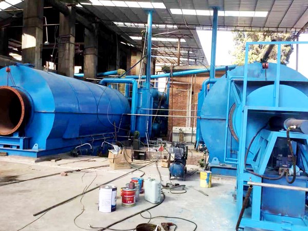 waste tyre pyrolysis plant