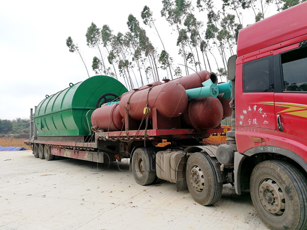 tyre recycling pyrolysis plant