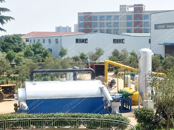 continuous pyrolysis plant