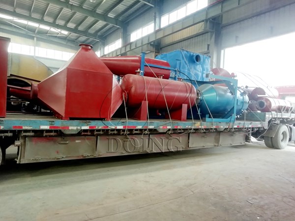 waste oil to diesel plant
