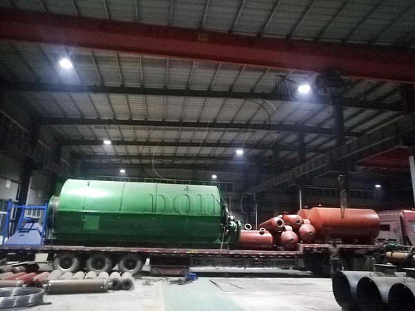 tire pyrolysis plant
