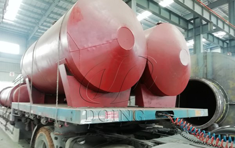 One set 10T/D waste oil to diesel refinery plant delivery to Anhui, China