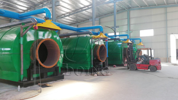 waste tyre pyrolysis equipment