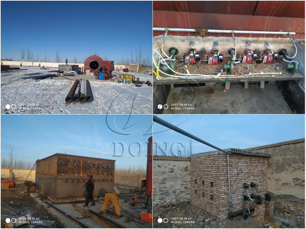 used tyre recycling machine