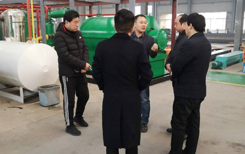  Municipal leaders come to inspect DOING factory