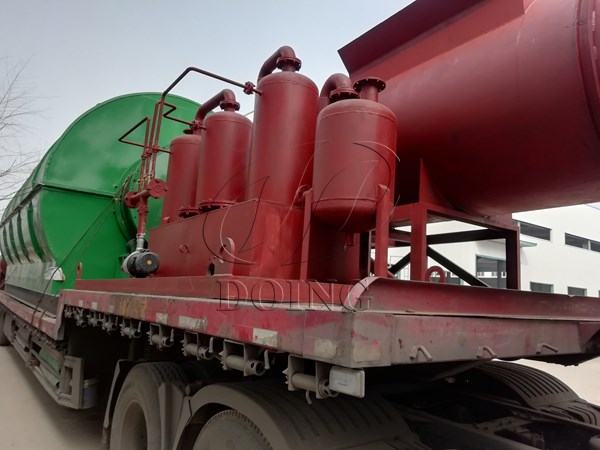 tyre pyrolysis equipment