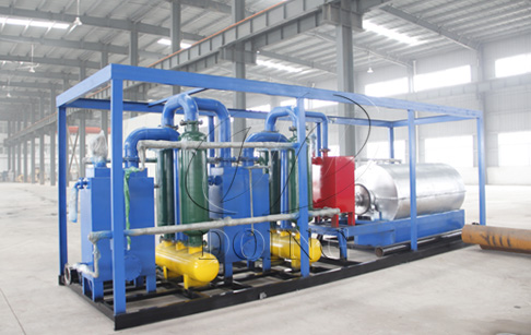 What is mini waste tyre pyrolysis plant?