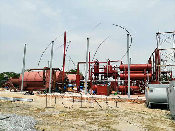 tyre pyrolysis project