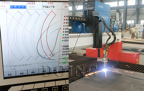 Plasma cutting machine introduced for higher quality continuous waste tyre pyrolysis plant