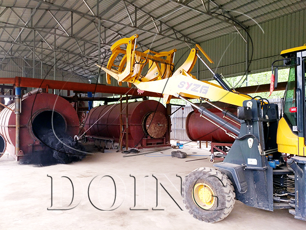 tire to oil recycling machine