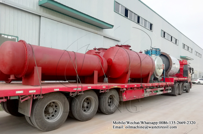 waste oil recycling to diesel plant