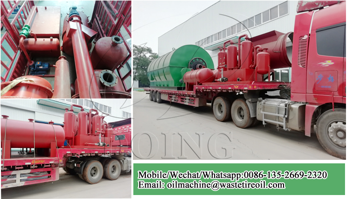 waste tyre pyrolysis machine