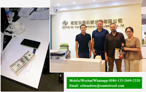 Ukraine customer ordered 12TPD waste plastic pyrolysis plant from DOING