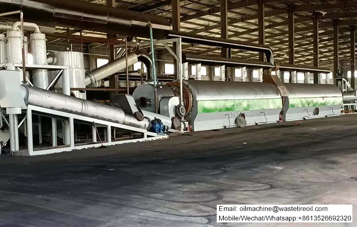 continuous tyre pyrolysis plant